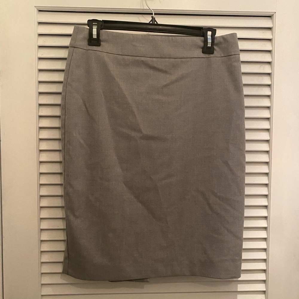 Grey pencil skirt size 8